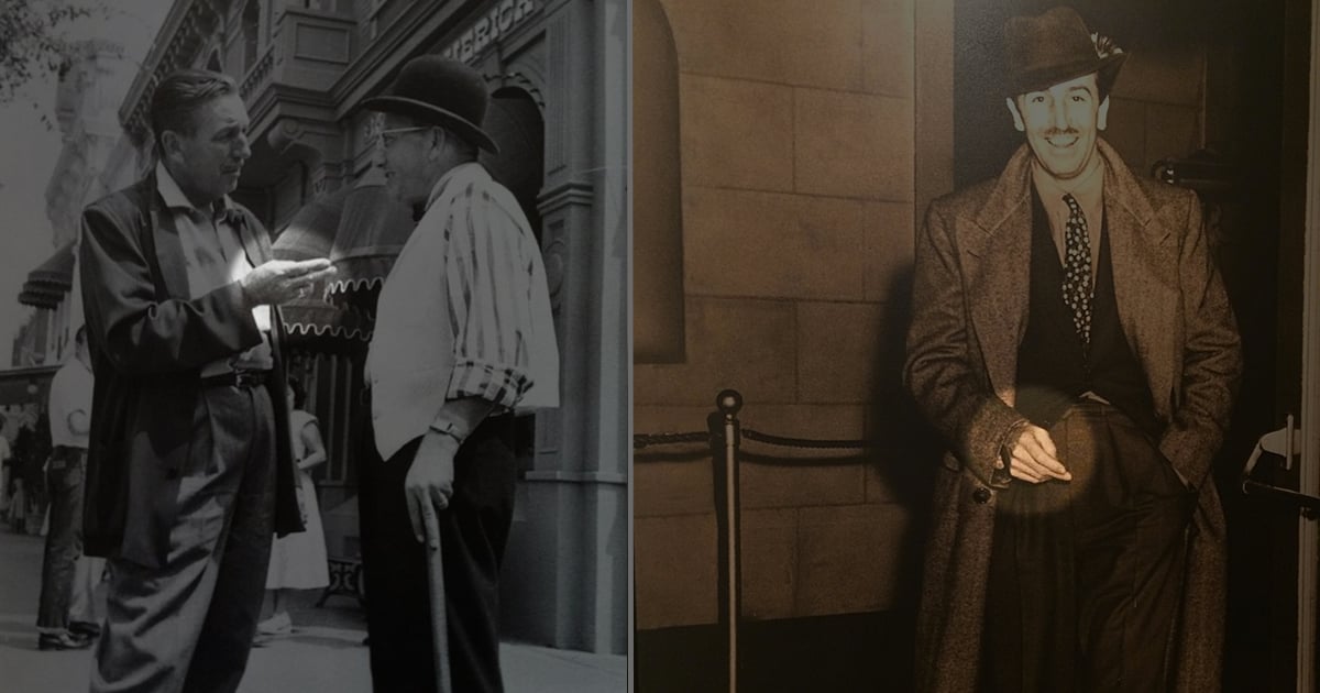 Disneyland Used to Photoshop Out Cigarettes in Portraits of Walt