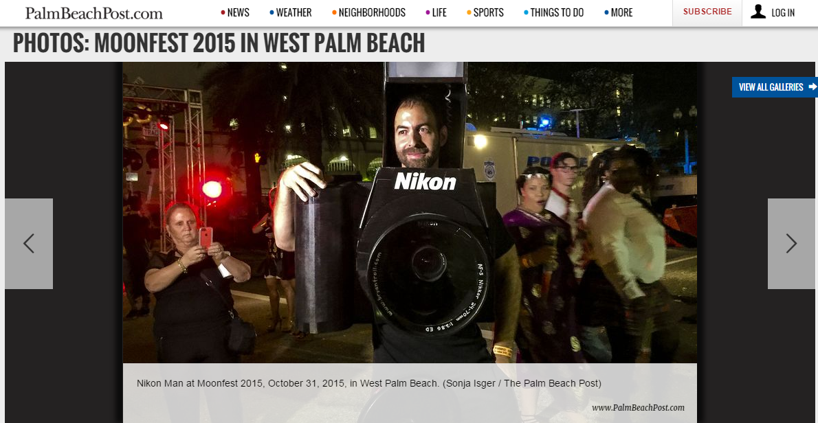 This Guy Built a Fully-Functional Nikon Camera Halloween Costume ...