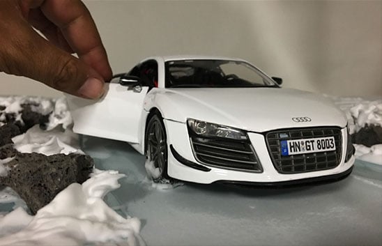 Audi Hires Photographer Felix Hernandez To Shoot Their $40,000 Car, He Uses  A $40 Toy Car Instead