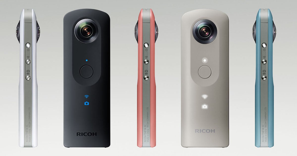 Ricoh Unveils the Theta SC: Shoot High Quality 360° Photos and