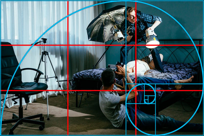 Golden Ratio/fibonacci Composition View Finder Photography