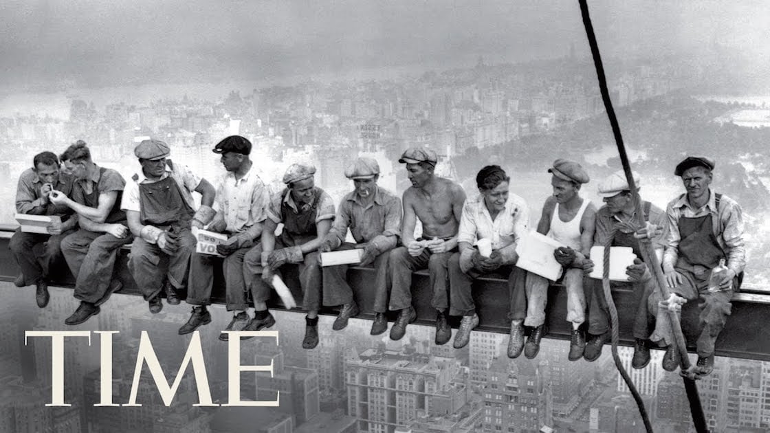 lunch on a skyscraper