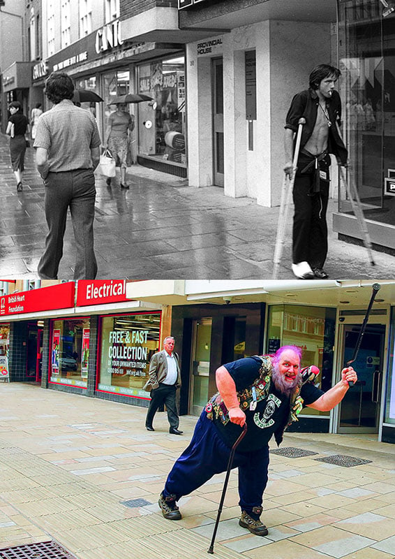 Photos recreated after 40 YEARS