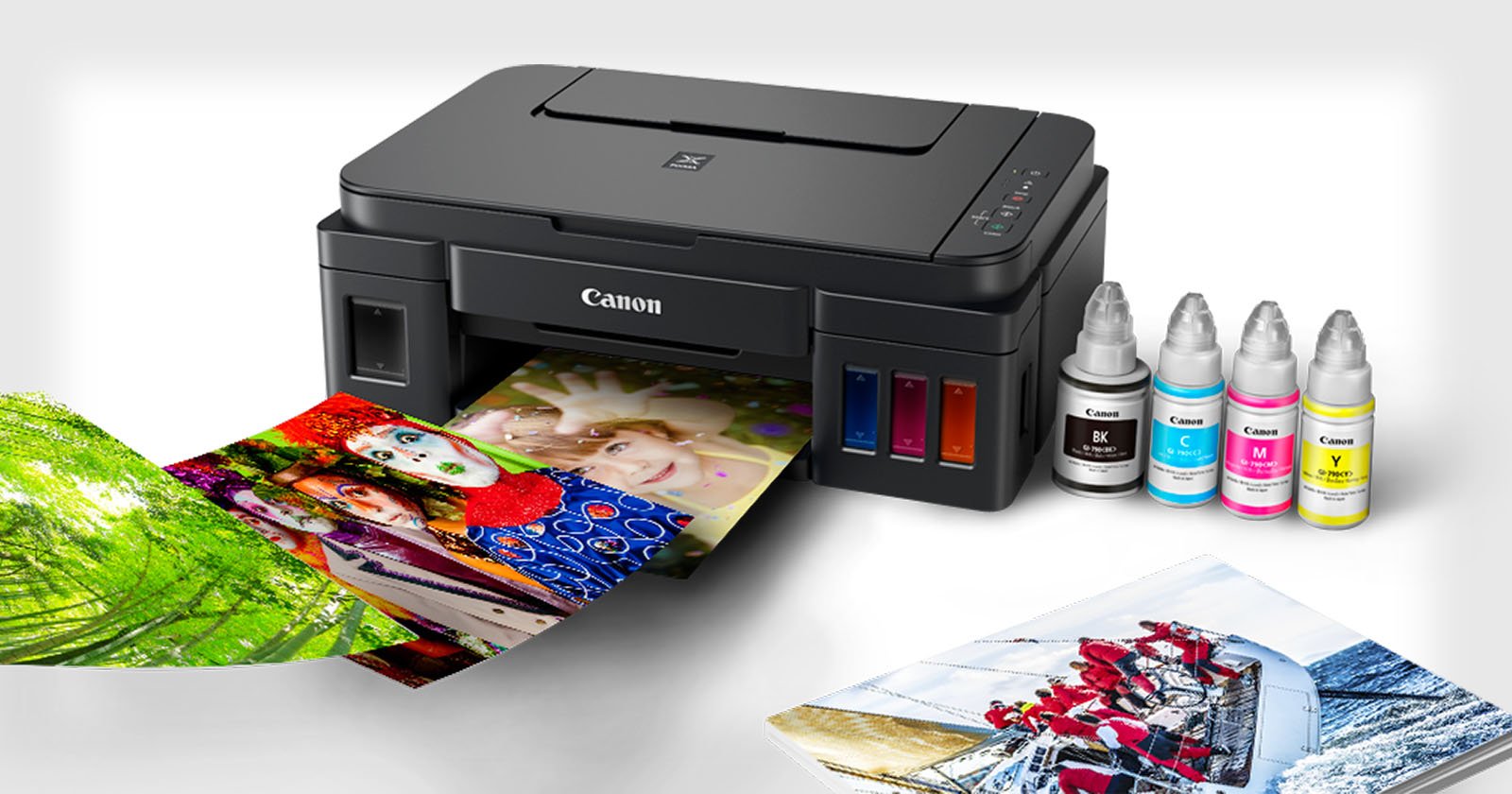Canon G-Series MegaTank Printers Use Refillable Ink Tanks, Not