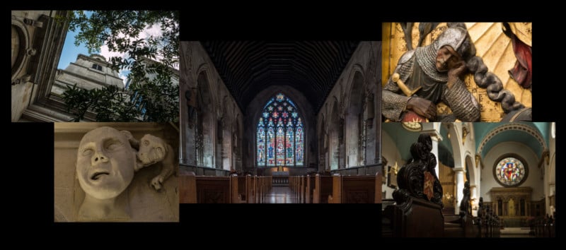 A small selection of the photos from my City Churches project, taken over the last two years. Photo by Helen Hooker