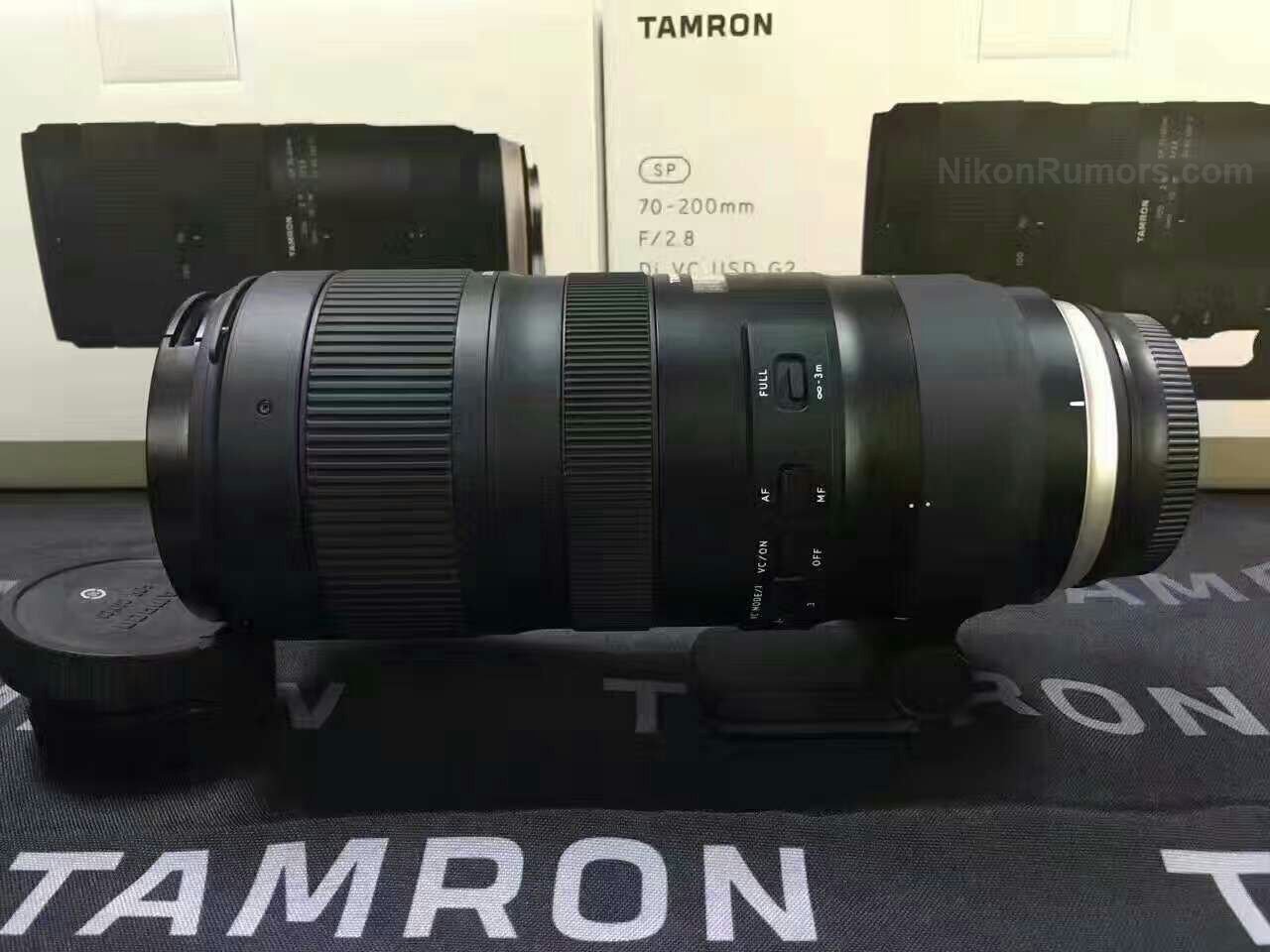 First Photos of New Tamron 70-200mm f/2.8 Lens Leaked | PetaPixel