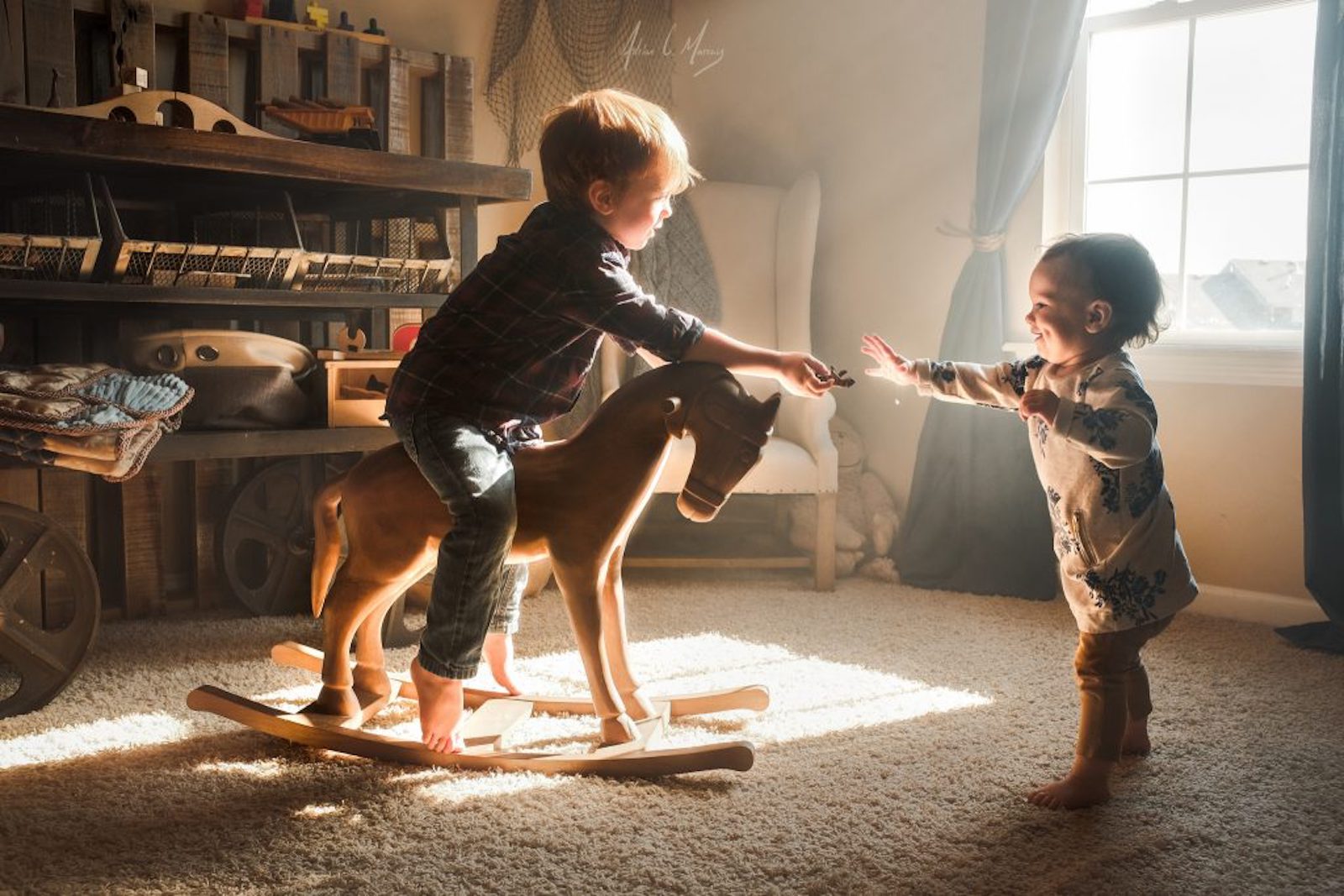 Kind me. Adrian c. Murray. Photo by Murray.