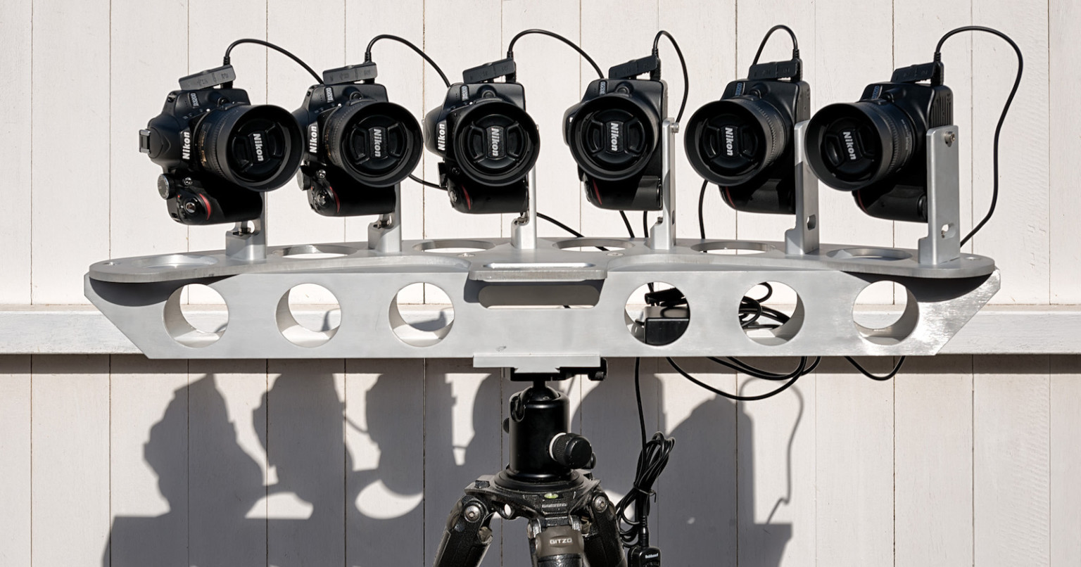 I Built a Panoramic Photo Rig Made of 6 Nikon DSLRs, and It's Awesome