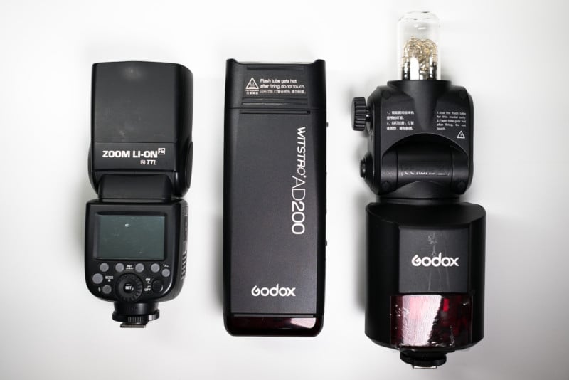 Is the Godox AD200pro is better than the Godox v860ii?