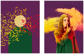 Shooting Colored Powder Portraits for McDonald's | PetaPixel