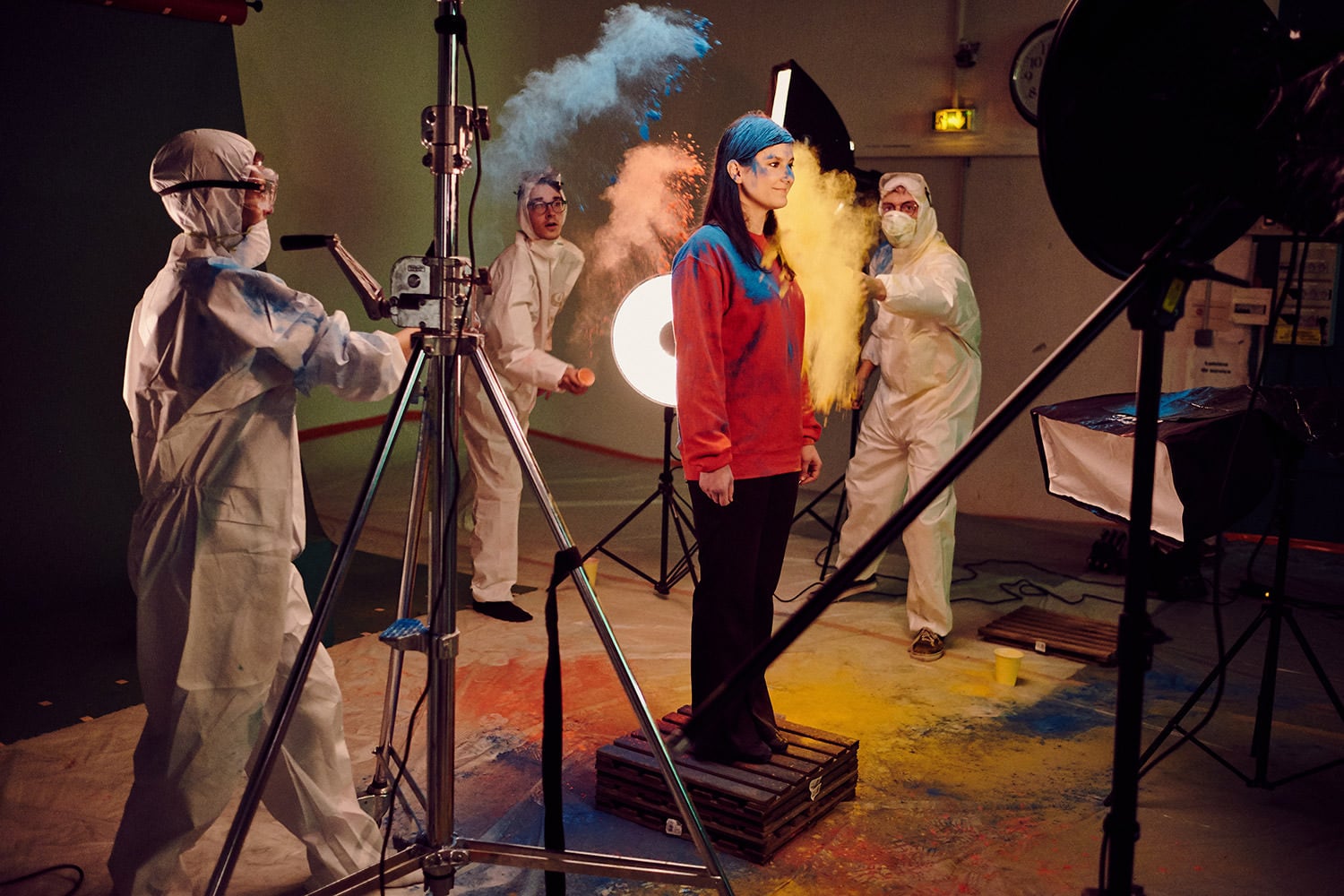 Shooting Colored Powder Portraits for McDonald's | PetaPixel