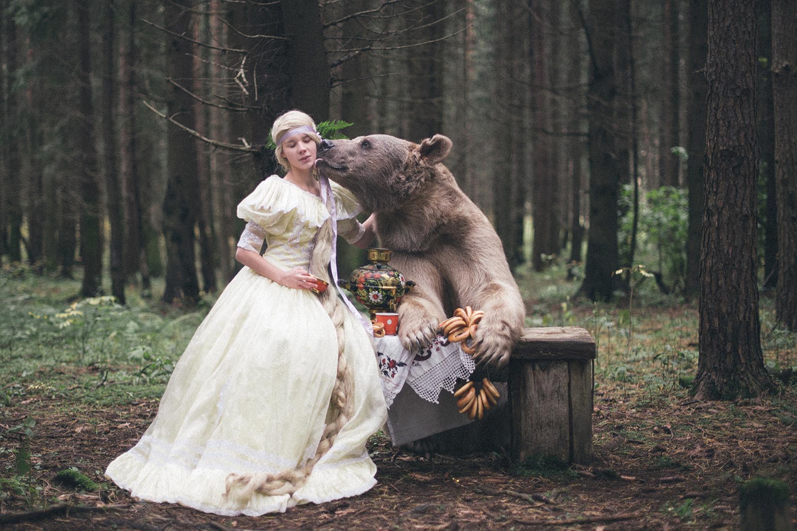 Новая маша и медведь свадьба