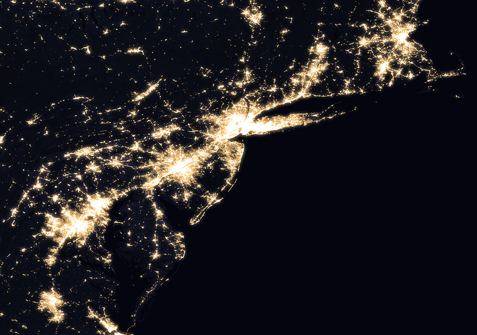 These New NASA Satellite Shots Show Earth's Cities Glowing at Night