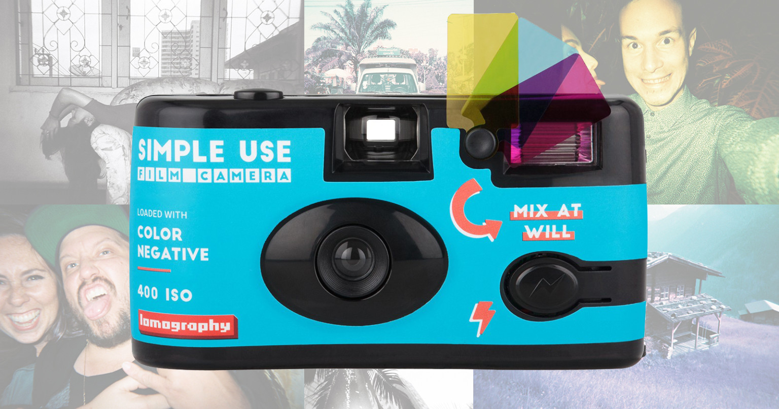 Lomography Revives the Disposable Film Camera with 'Simple Use' Cam
