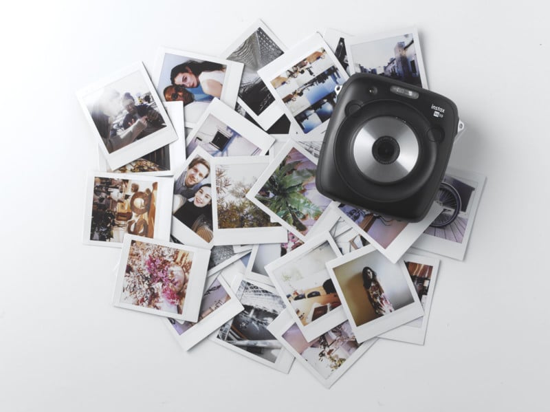 Raffinaderij bord verhaal Fujifilm SQ10 is the First Hybrid Instax Camera: Digital Pics and Square  Prints | PetaPixel