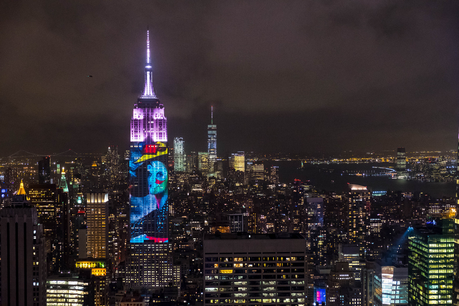Harper’s Projected 150 Iconic Fashion Photos Onto the Empire State Building.