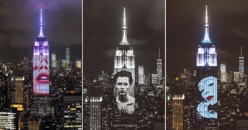 Harper's Projected 150 Iconic Fashion Photos Onto the Empire State