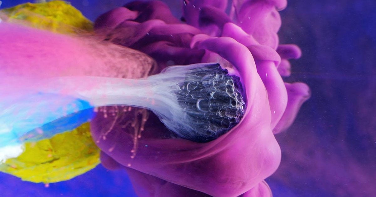 This Hypnotizing Video Combines Ink Water Macro  and Slow Mo
