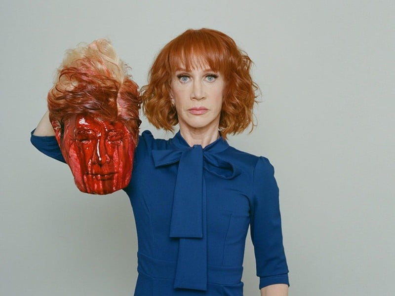 Kathy Griffin Slammed For Photo Shoot Showing Decapitated Donald Trump