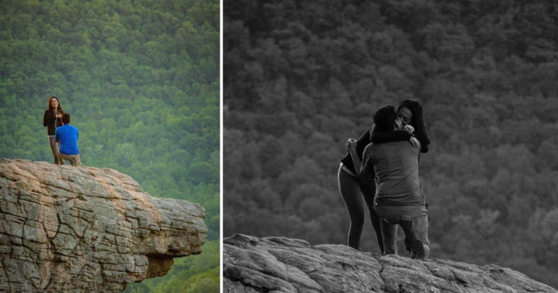 This Photographer Accidentally Shot The Wrong Couple S Proposal Petapixel