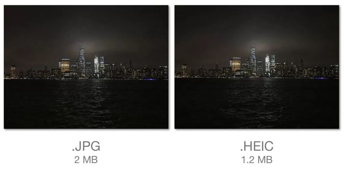 Apple iOS 11 Photo and Video Formats Will Cut Your Storage Use in Half ...