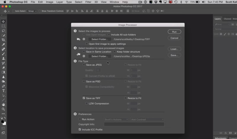 Adobe Photoshop Image Processor Script Downloads Free