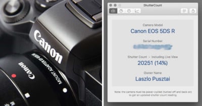 How to Check Your Camera’s Shutter Count | PetaPixel