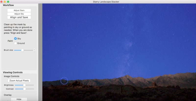 Starry Landscape Stacker Mac Download