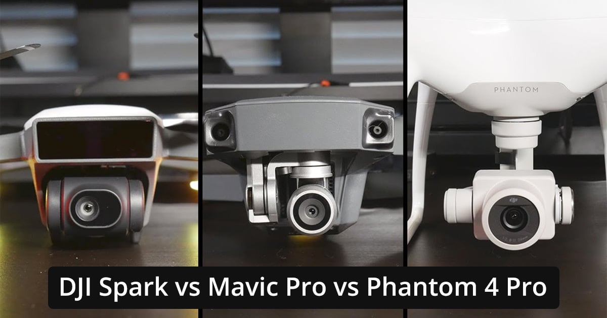 DJI Drone Compared: Spark, Mavic, and Phantom | PetaPixel