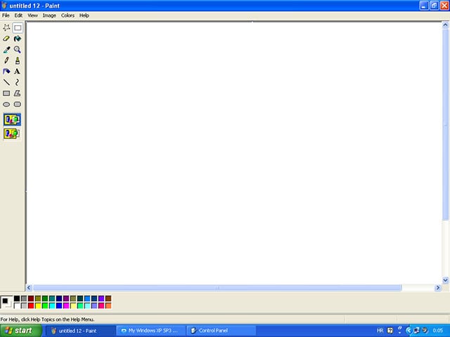 Paint For Windows Xp