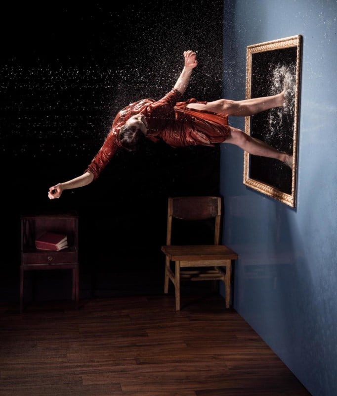 How to Shoot a Dancer Coming Out of a Wall Mirror | PetaPixel