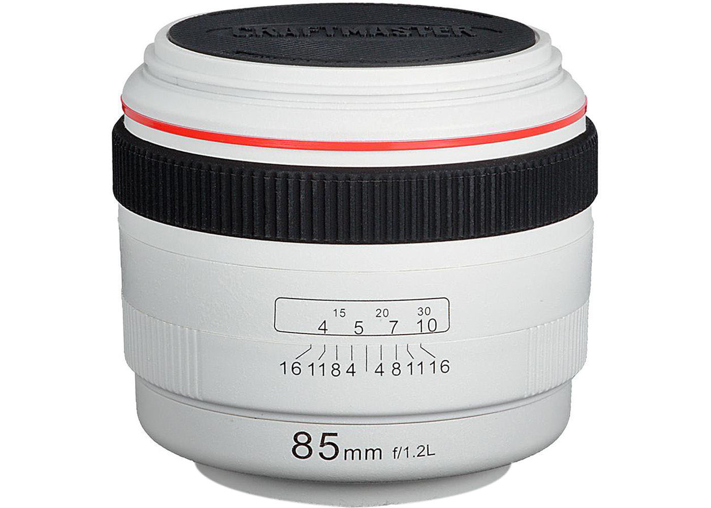 These Coasters Stack to Form a Canon 85mm f/1.2 Camera Lens | PetaPixel