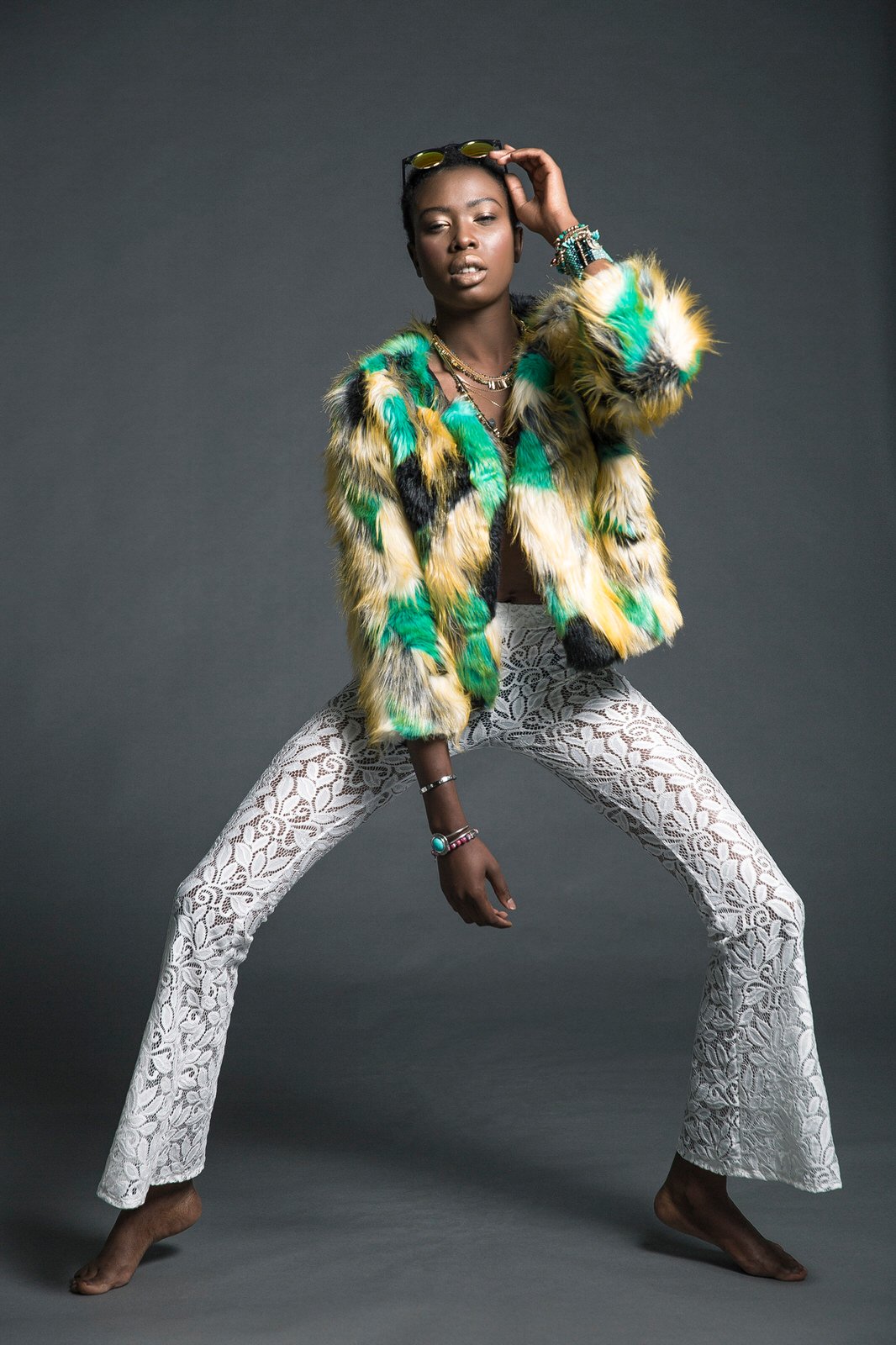 Anok Marial Poses in 'Bang Bang' for LadyGunn Magazine — Anne of  Carversville