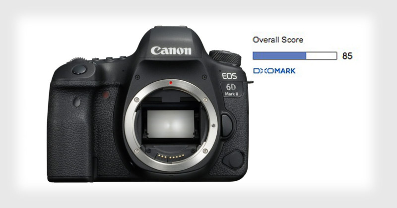 dxomark canon 6d mark ii