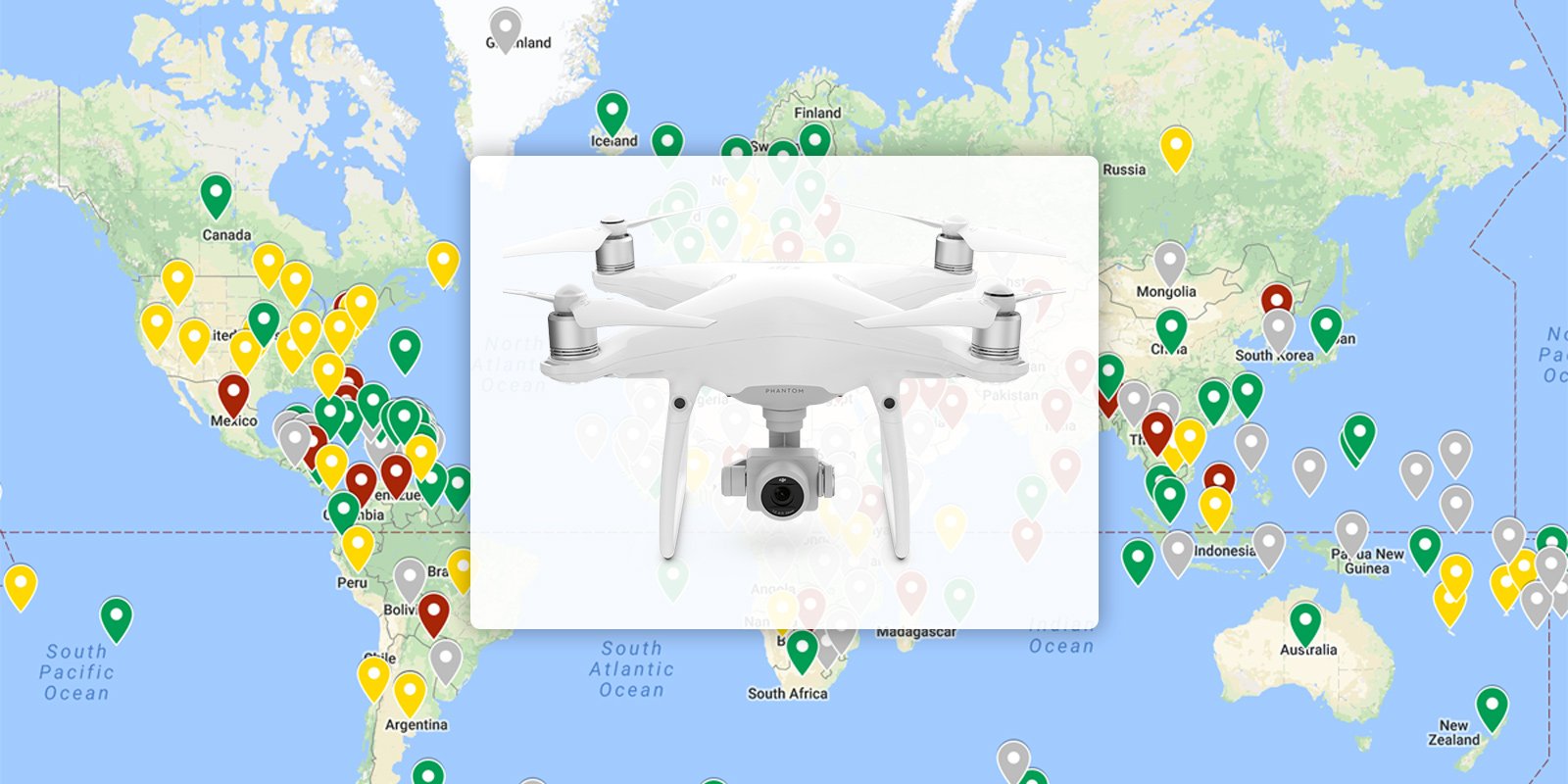Plantation Unevenness repetition Here's a Map with Up-to-Date Drone Laws For Every Country | PetaPixel
