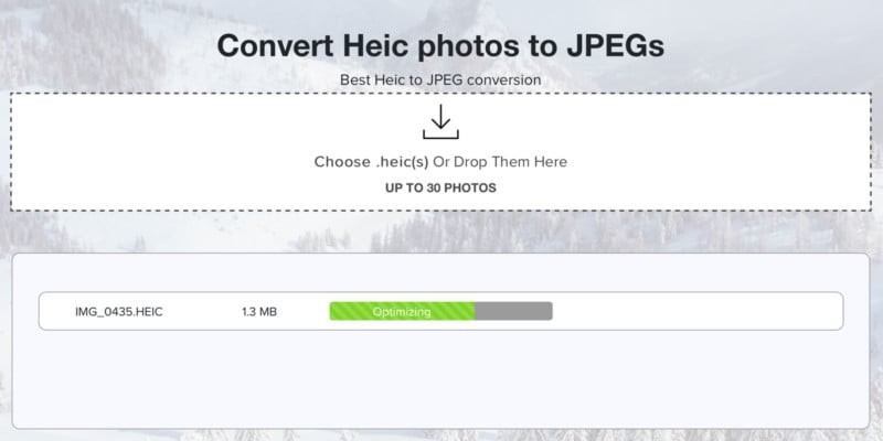 Here S A Handy New Site That Converts Ios 11 Heic Photos To Jpeg Petapixel