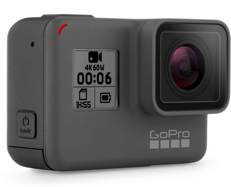 GoPro Unveils HERO6 Black with 4K 60fps Video and New GP1 Chip 