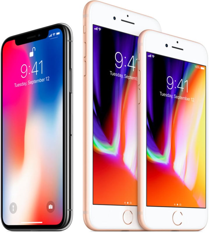 Apple Unveils the iPhone 8, 8 Plus, and X with Next-Gen Photo