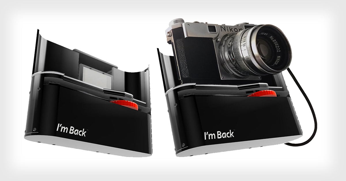 Digital Film Cartridge for Analog Cameras – I'm Back Film Introduced