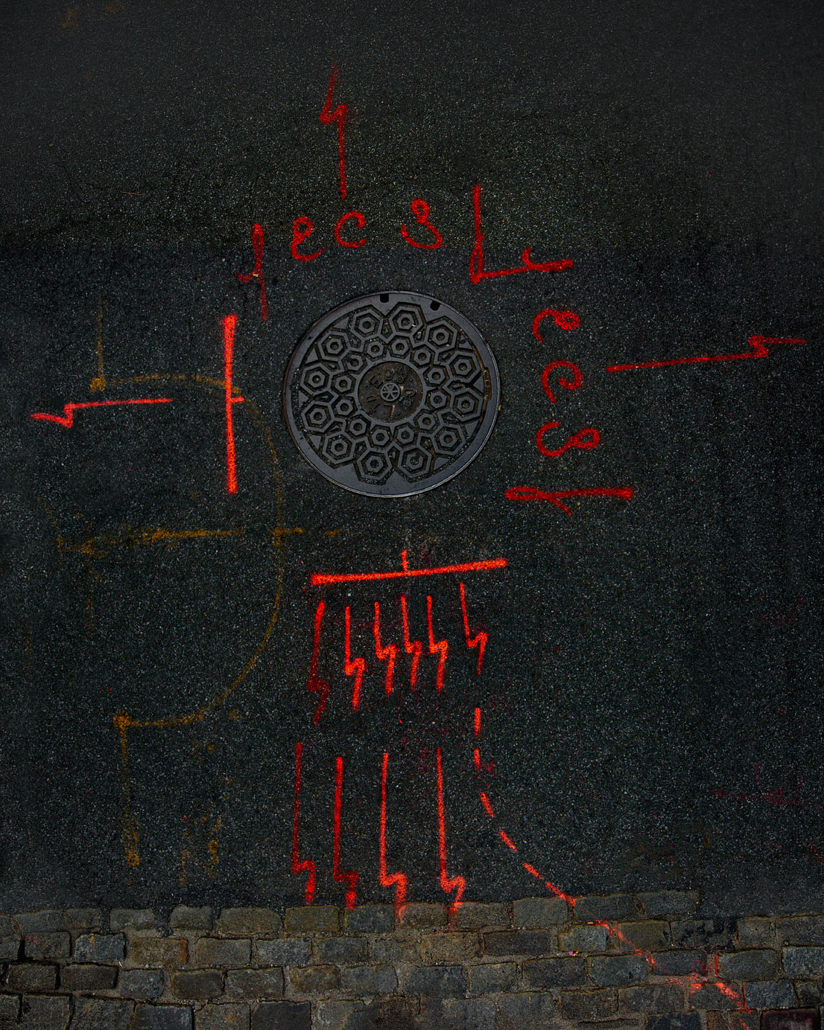 Photos of the Cryptic Markings Found on the Streets of New York City ...