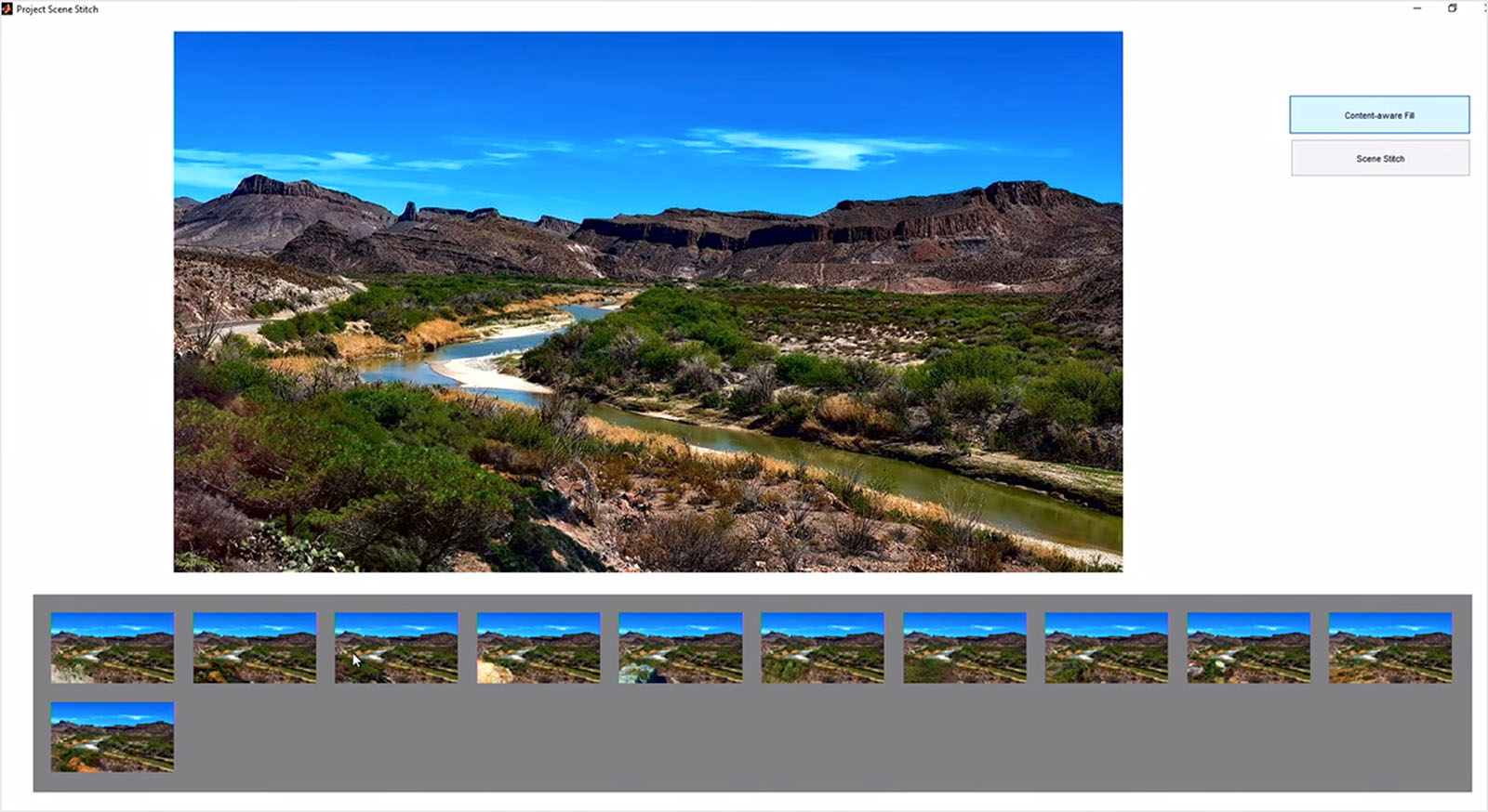 Adobe Scene Stitch is Like Content-Aware Fill with an Imagination