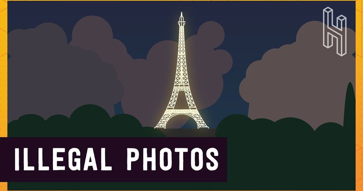Why Photos of the Eiffel Tower at Night are Illegal | PetaPixel