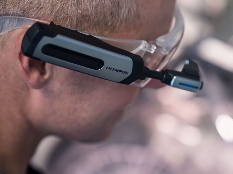 Olympus Unveils Smart Glasses with a 2.4-Megapixel Camera | PetaPixel