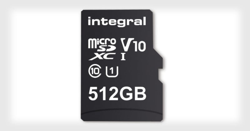 This is the World's First 512GB microSD Memory Card | PetaPixel