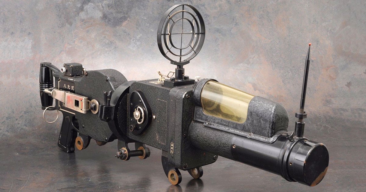 This Japanese Machine Gun Camera Was Used in World War II