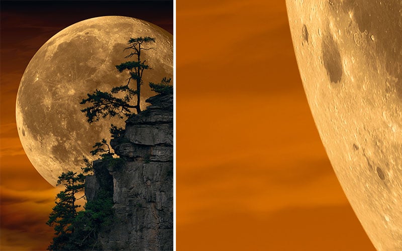 Yes, Peter Lik's 'Moonlit Dreams' IS a Composite