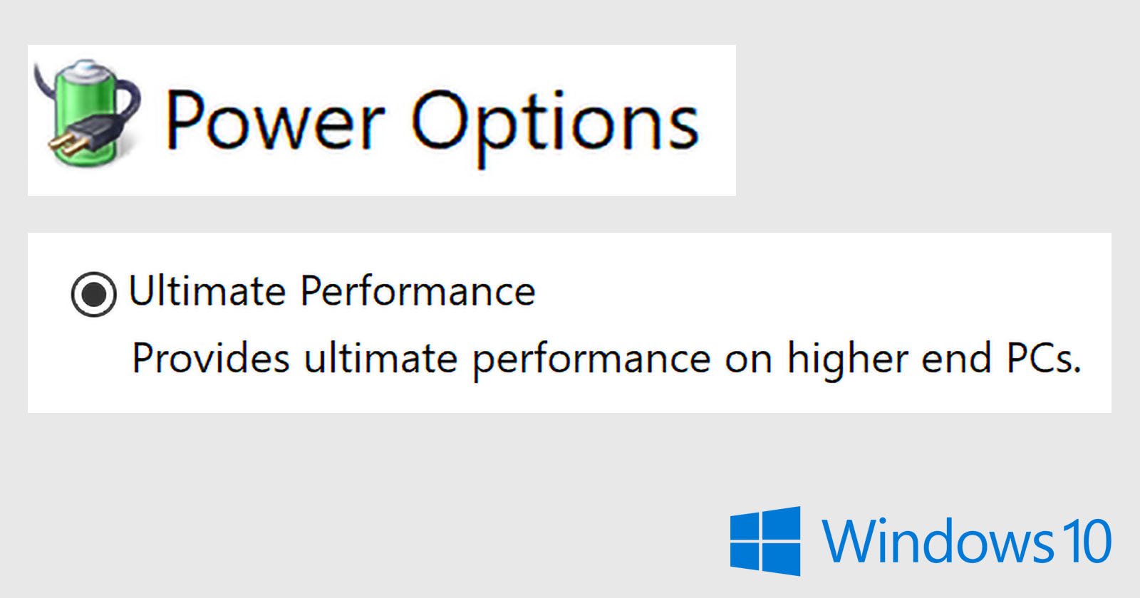 Windows 10 is Getting a New 'Ultimate Performance' Mode ...