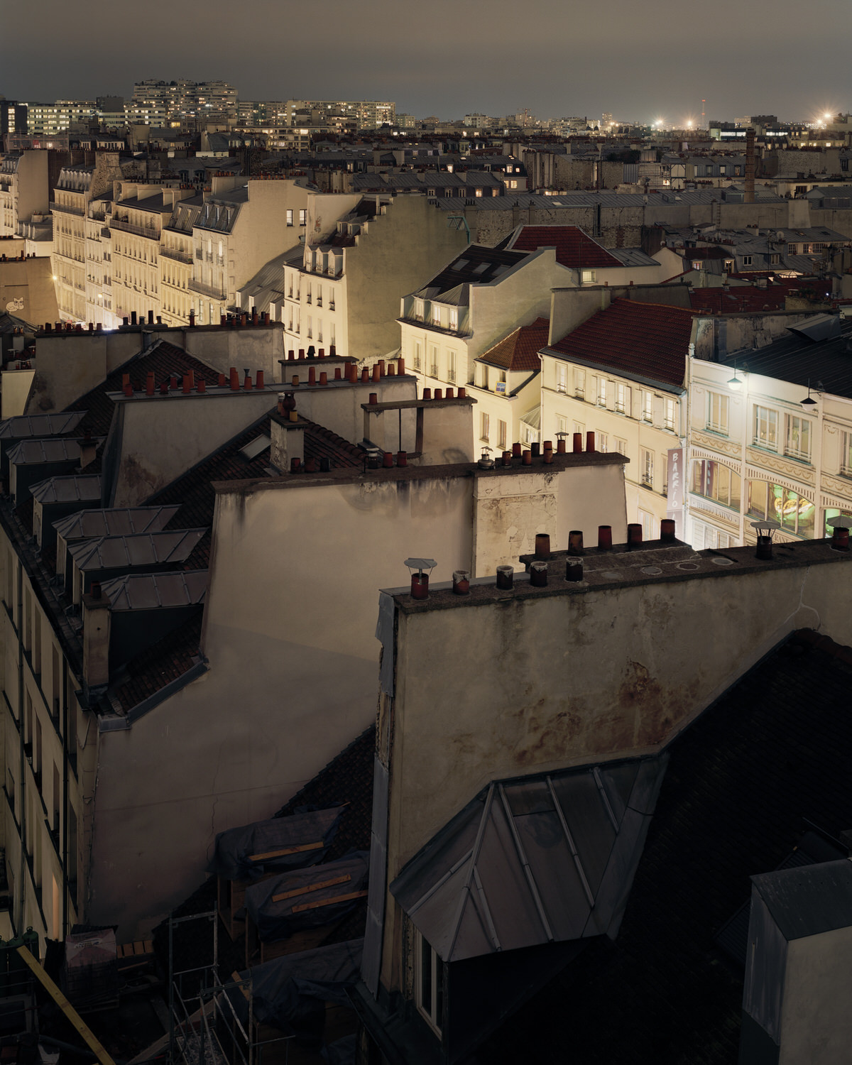 4x5 Large Format Rooftop Photos of Paris at Night | PetaPixel