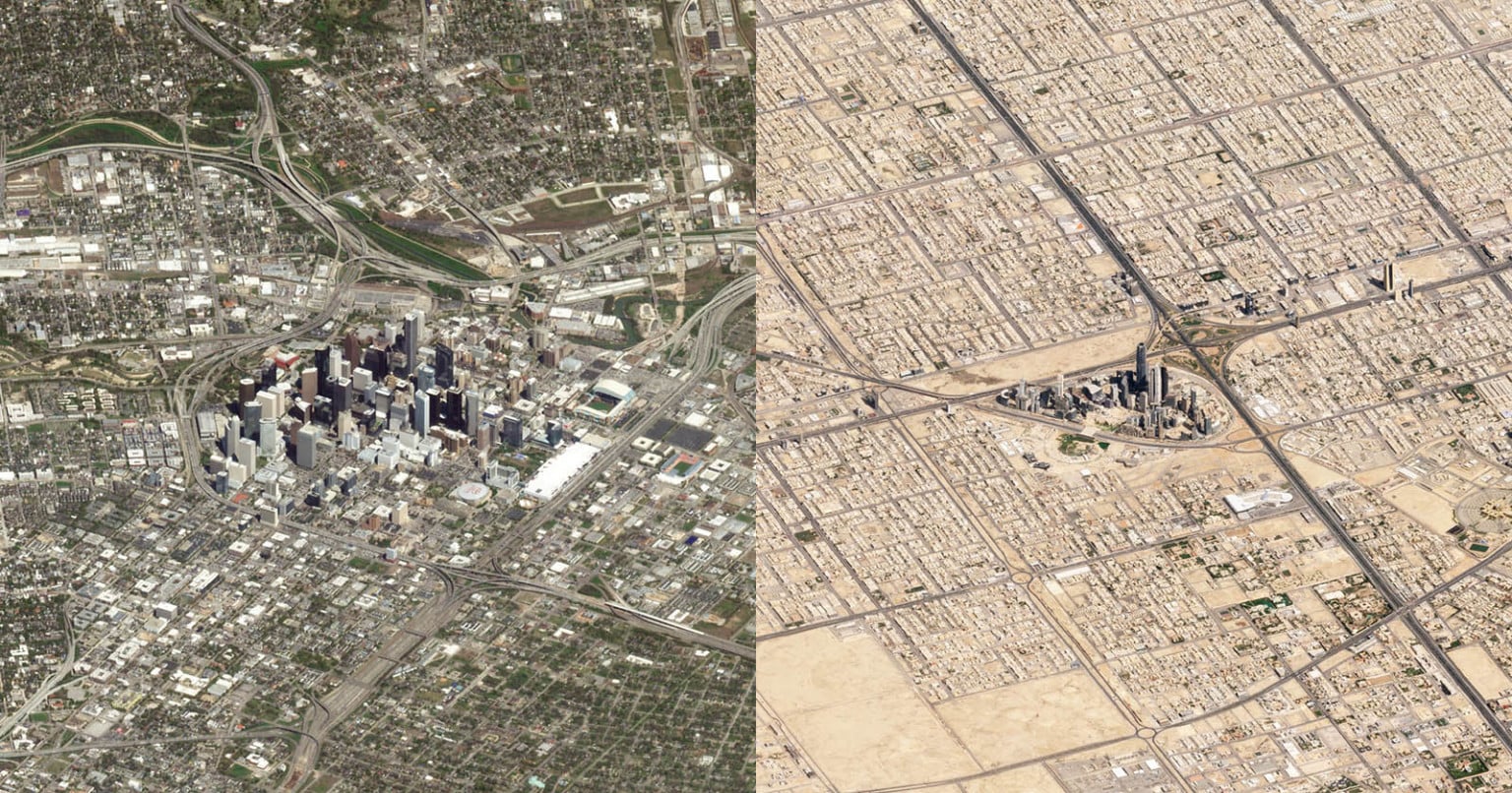 These Angled Satellite Images Are Like Aerial Photos from 280 Miles Up ...