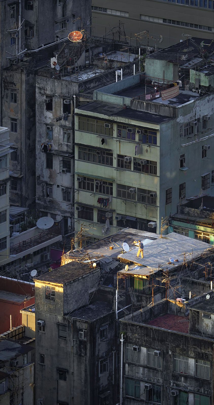 Photos of Daily Life on the Rooftops of Old Buildings in Hong Kong ...